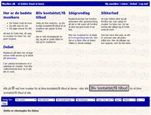 Tablet Screenshot of musiker.dk